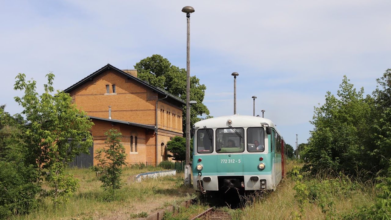 Unterwegs mit der Ferkeltaxe auf der Heidebahn Lutherstadt Wittenberg –Eilenburg
