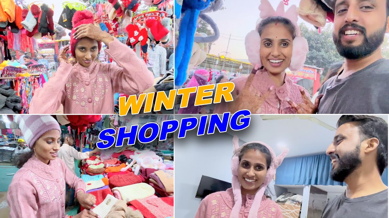 Winter Ki Shopping Karne Gaye Aaj ❄️☃️🧥