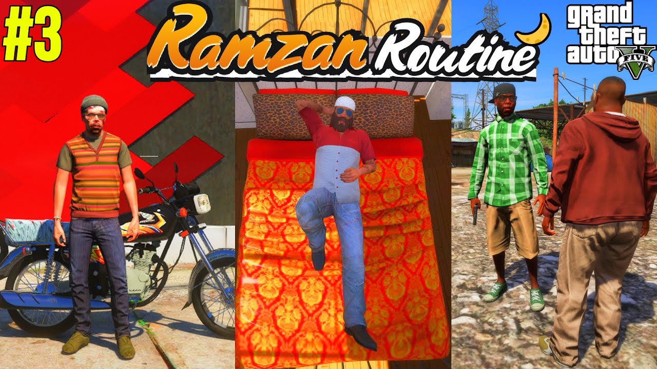 Ramzan ka routine | Gta 5 mods series #3