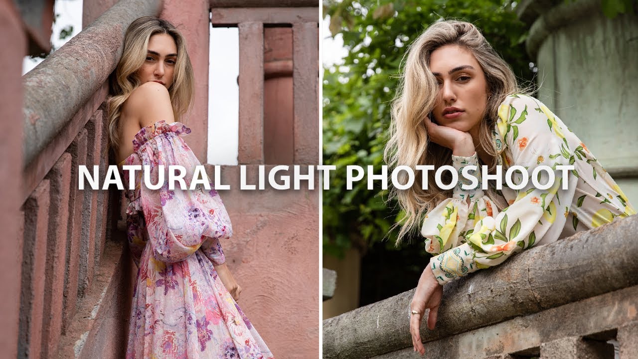Natural Light FASHION PHOTOGRAPHY Tips - Behind The Scenes | Canon 5d4 + 24-70 f2.8