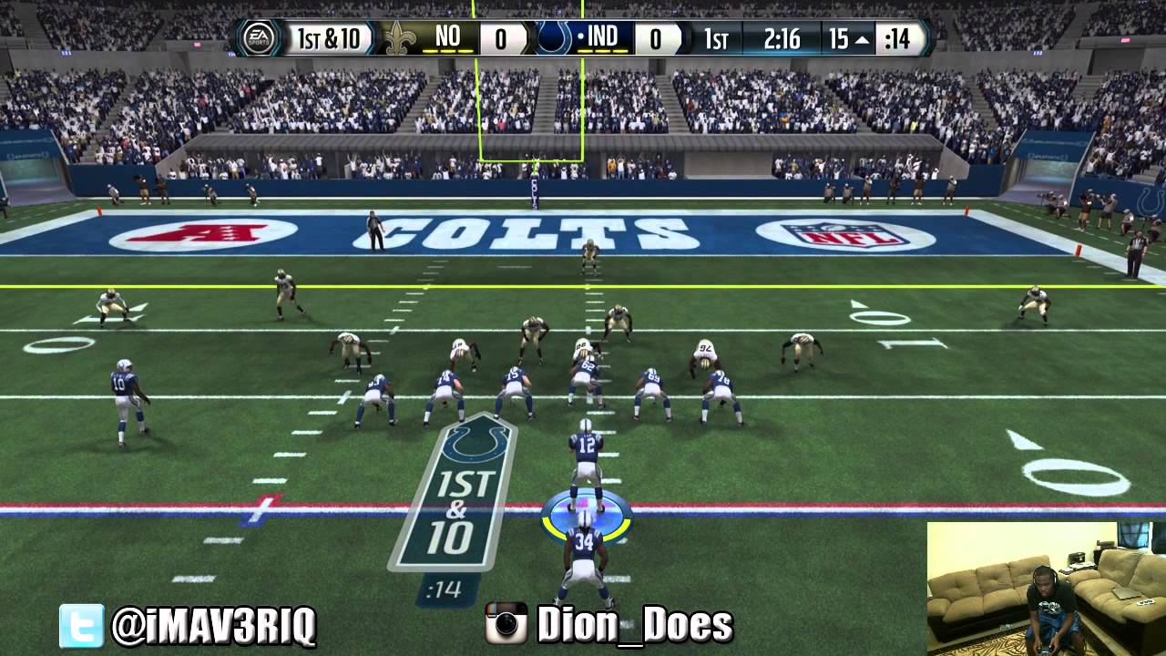 Madden 15 Full Game: INDIANAPOLIS COLTS PLAYBOOK | Madden Mastermind | iMAV3RIQ