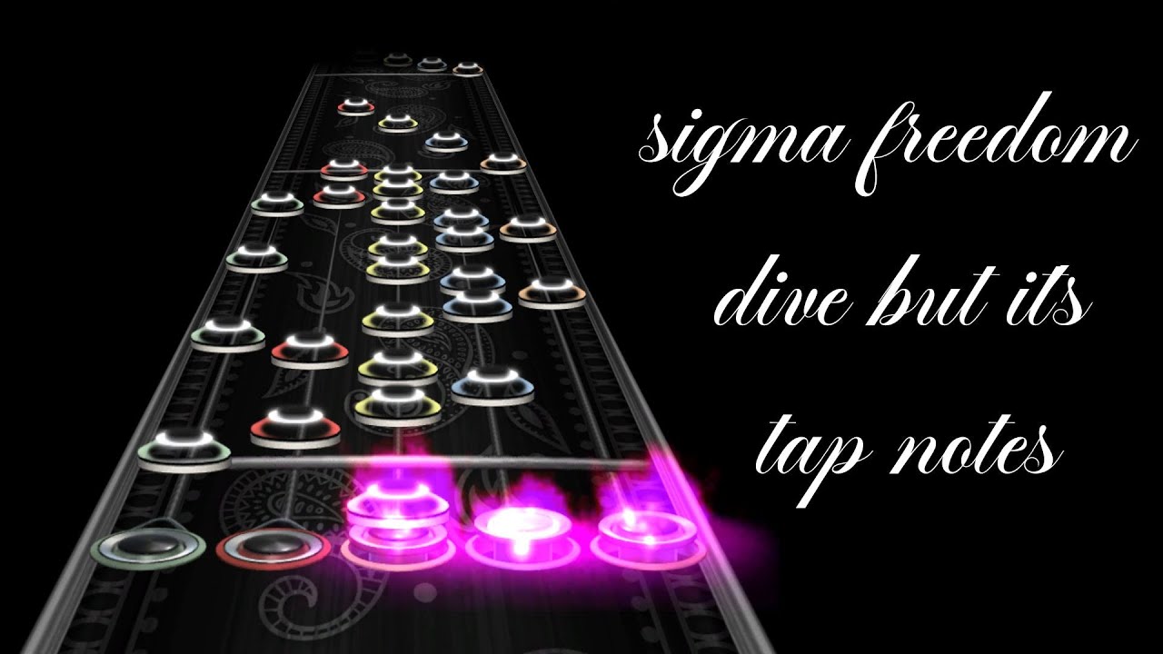 yogurt freedom dive // clone hero chart preview