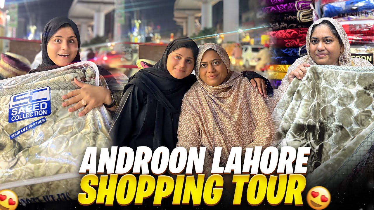 🧺 Blanket Wholesale Market Tour 😍 | Itne Blanket Kyun Liye?? 😱 | Exploring Androon Lahore 🕌