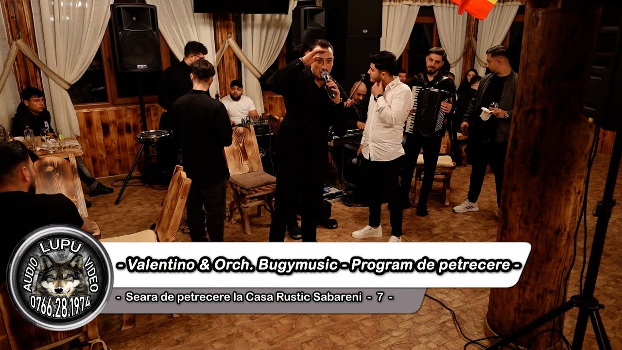 Valentino & Orchestra Bugymusic - 7 - Program cu manele de petrecere la Sabareni - 2024