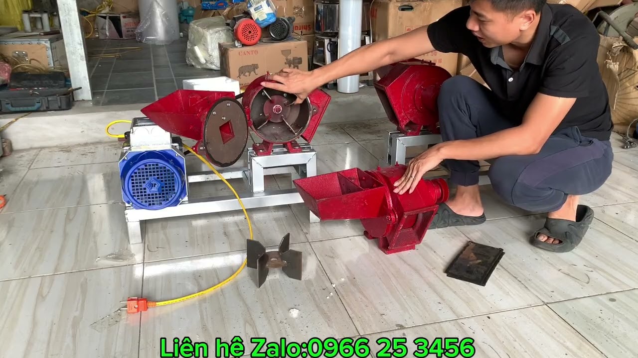 MÁY NGHIỀN BỘT SIÊU MỊN NHỎ GỌN THẾ HỆ MỚI