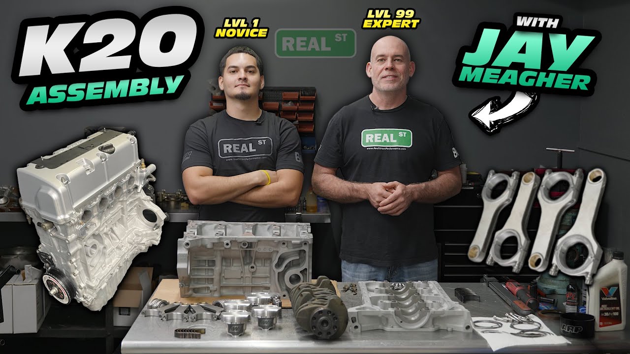 Building a Honda K20 | Jay Teaches Novice the SECRETS of Engine Building!