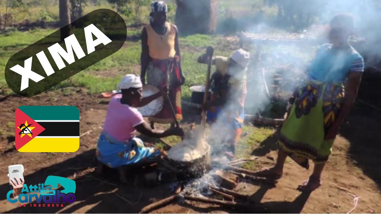 COMIDA TIPICA MOÇAMBIQUE  XIMA - IZABEL FERREIRA (COTIDIANO EP#3)