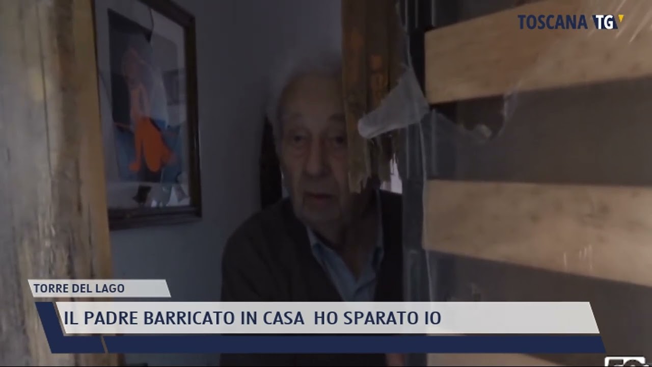 2022-01-21 TORRE DEL LAGO - IL PADRE BARRICATO IN CASA  HO SPARATO IO