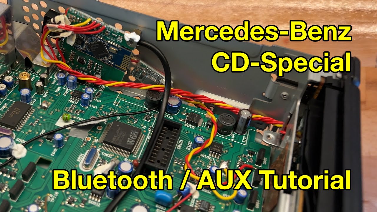 Mercedes-Benz CD-Special (ALPINE MF2197 MF2297) - Bluetooth / AUX Tutorial