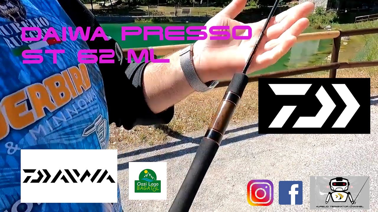 DAIWA PRESSO ST 62 ML  Parte 1