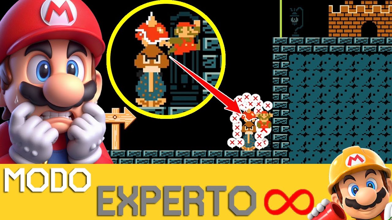 De la FELICIDAD al TERROR hay 1 PASO - EXPERTO INFINITO (NO SKIP) T6 #31 - SMM2 - ZSSJ