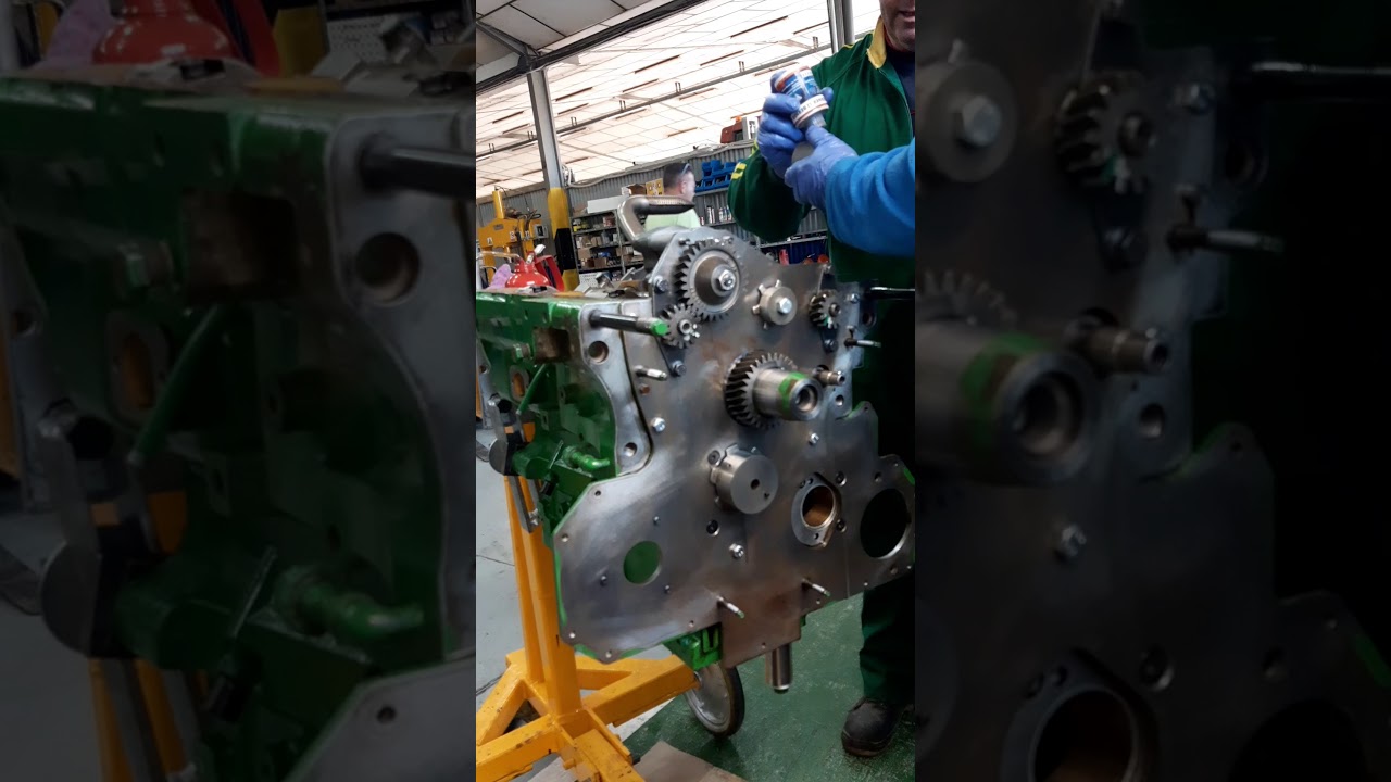 john deere montar motor parte 6