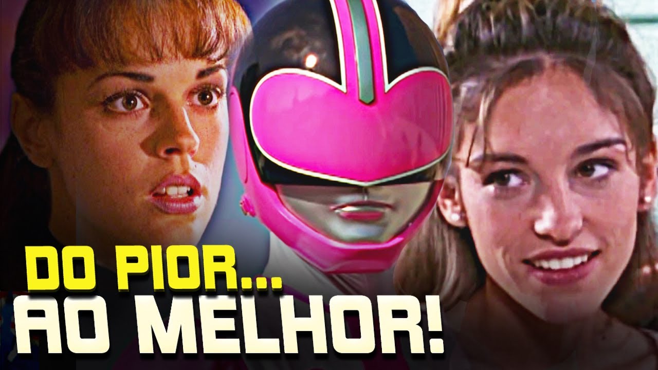 da PIOR a MELHOR RANGER ROSA: TODOS AS 16 RANGERS ROSAS RANKEADOS E ANALISADOS