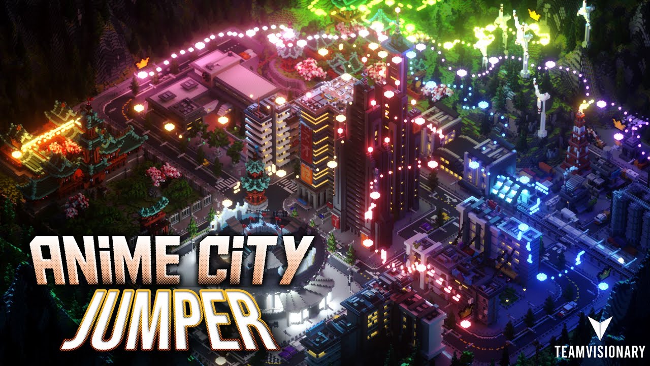 Minecraft Marketplace - Anime City Jumper