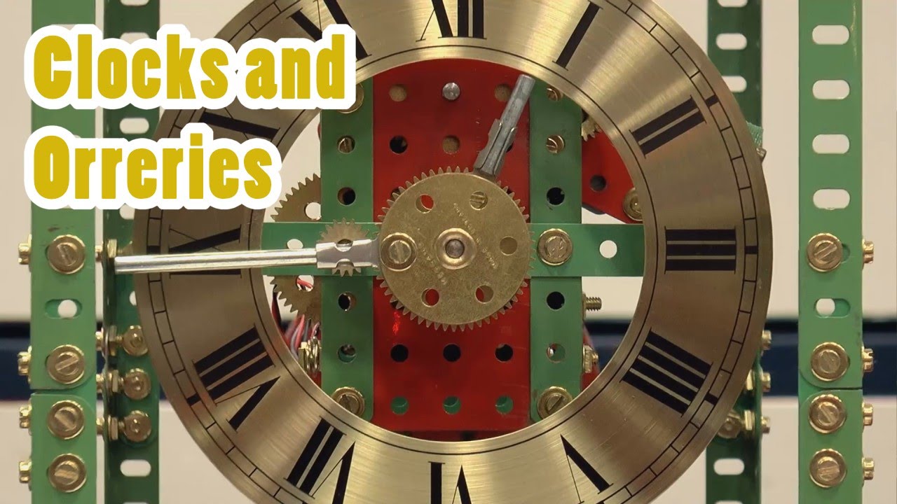 SkegEx Meccano Show 2014 - Clocks and Orreries