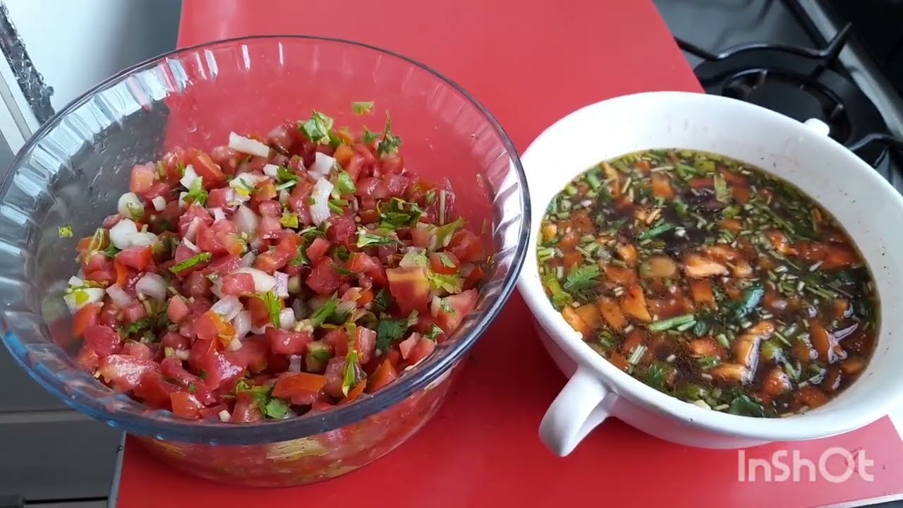 VINAGRETE E MOLHO DE PIMENTA PARA ACOMPANHAR A FEIJOADA🌻Iva Jardim