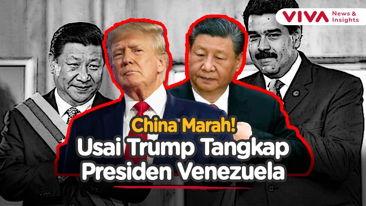 China Murka! Dunia Kecam AS Usai Tangkap Presiden Venezuela
