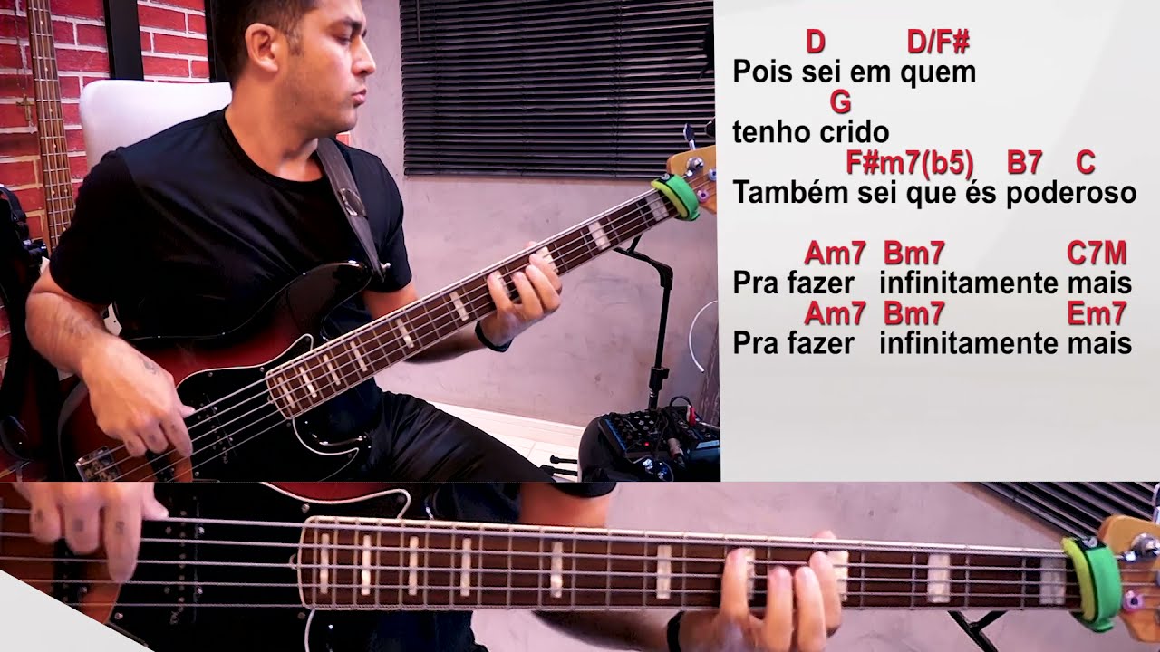 Infinitamente mais - Asaph Borba | Baixo Cover e Vídeo Aula