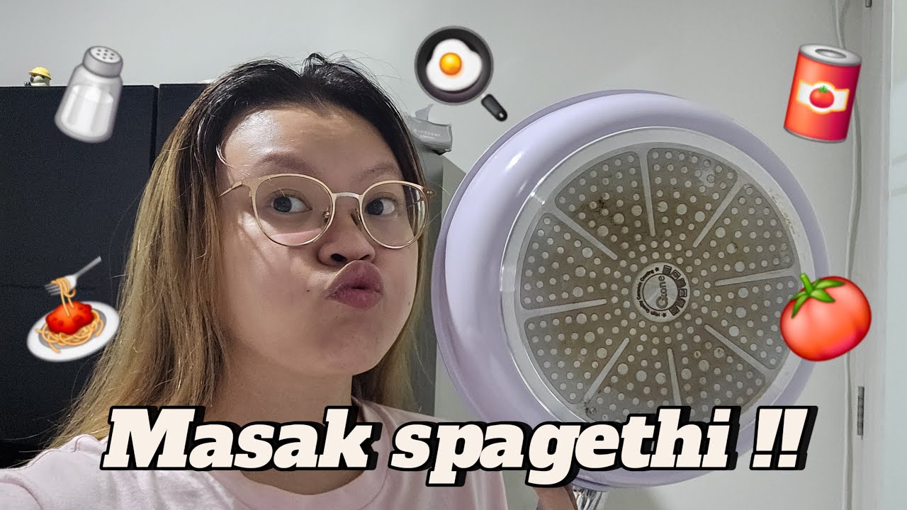 Masak spagethi ?!! 🍝🧂🥫