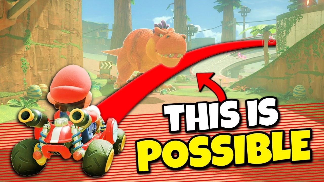 How Many Mario Kart World Tracks Are Possible Without Touching The Ground?