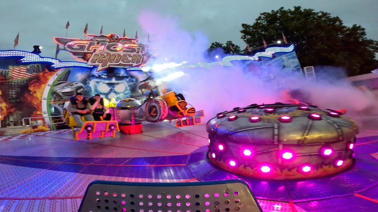Ghost Rider - L&ouml;ffelhardt ( Showfahrt / Onride / POV ) [ Maikerwe Kaiserslautern 2025 ]