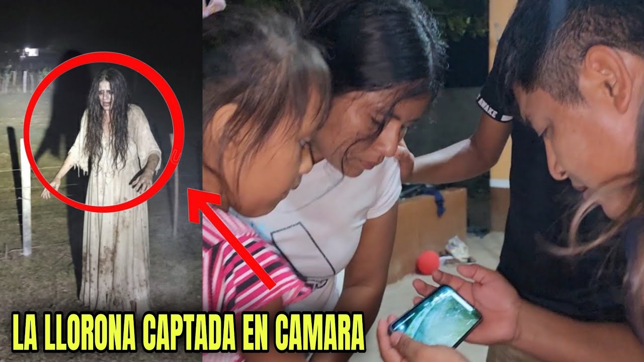 Todos Quedamos En SH00K Al Ver A La LIorona😱 Si No Lo Grabo Nadie Me Creería