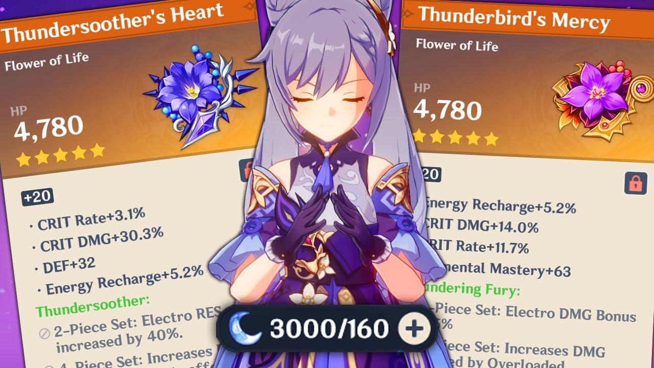 I Spent 3000 Resin On Cyno But My Keqing Is Cracked Instead