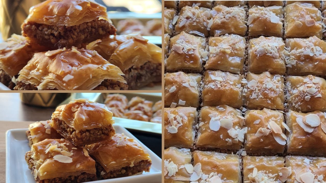 تحضيرات رمضان:حضريها في أخر لحظة،ألذ وأطيب بقلاوة وصفة سهلة وسريعة  | The perfect Baklava