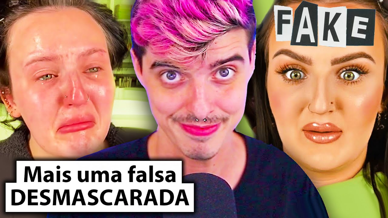 O FIM da MAIOR TIKTOKER de MAQUIAGEM: EXPOSED
