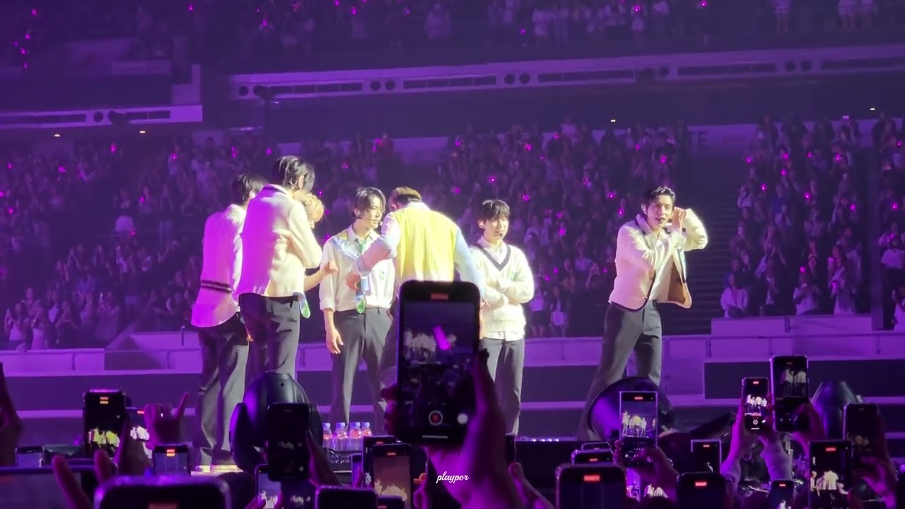 (Fancam) ENHYPEN - Play the game spin the bottle and be told to dance 📸 21.1.2024 #fate_in_singapore