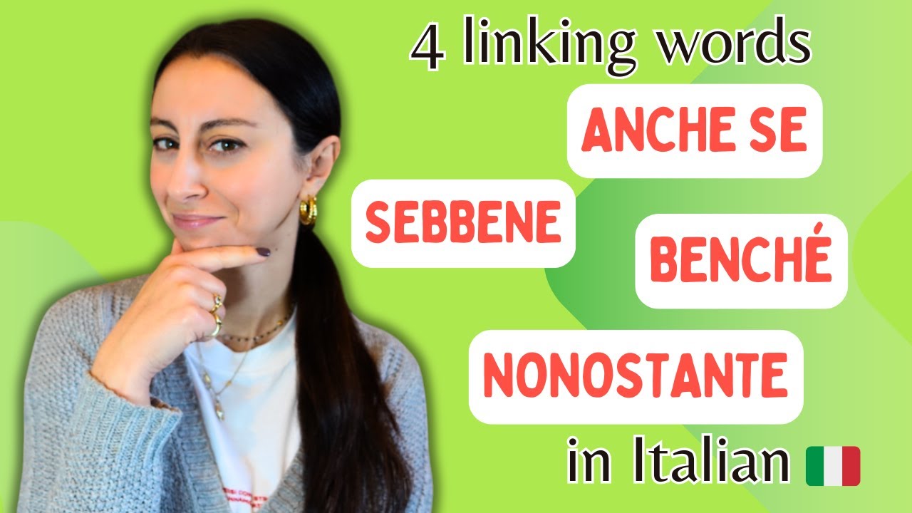 4 connettivi UTILI per migliorare il tuo italiano | Italiano per stranieri