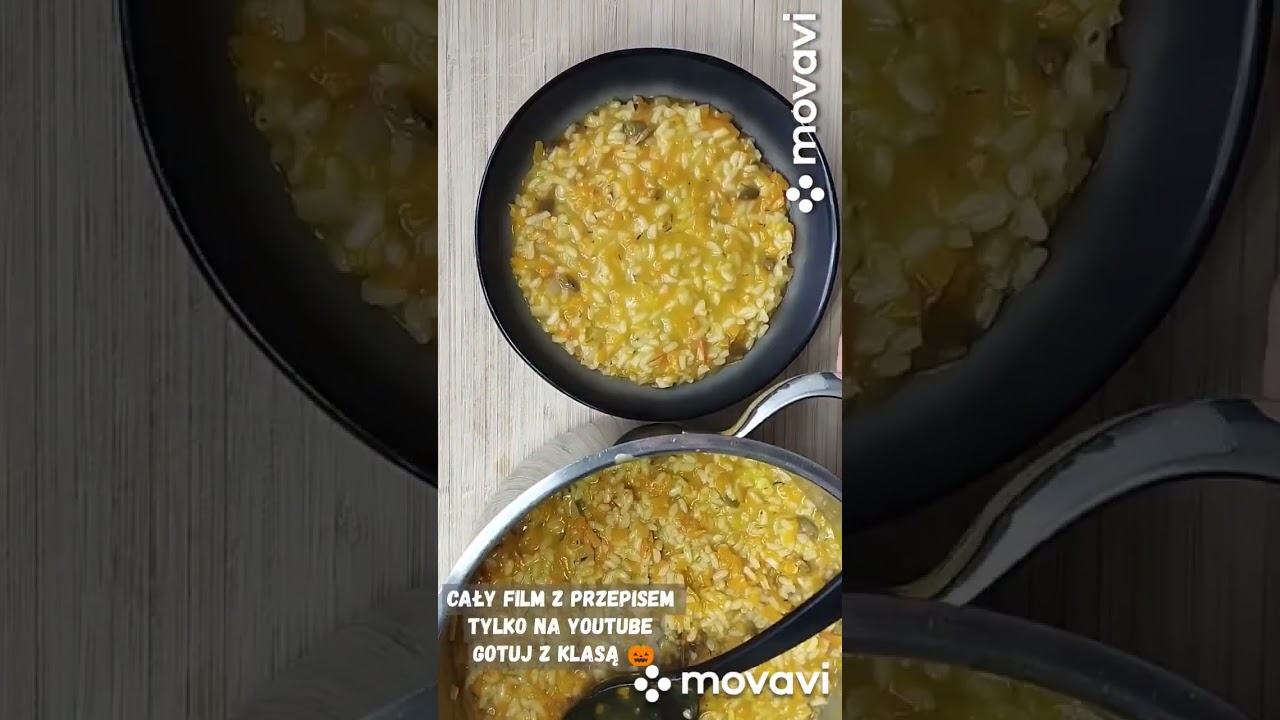 🎃Risotto z dynią 🍚 Szybki i prosty przepis na wyjątkowe danie z Dyni😉