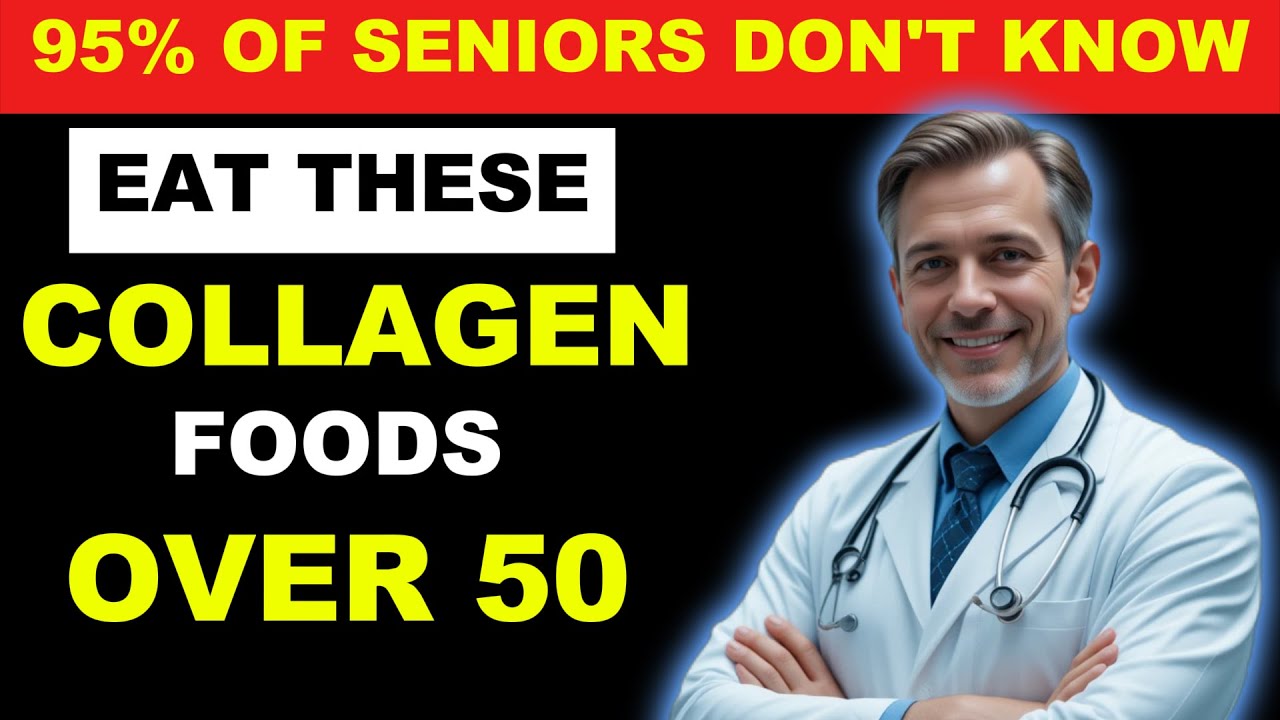 Over 50? Eat These Collagen-Boosting Foods to Stop Pain and Wrinkles