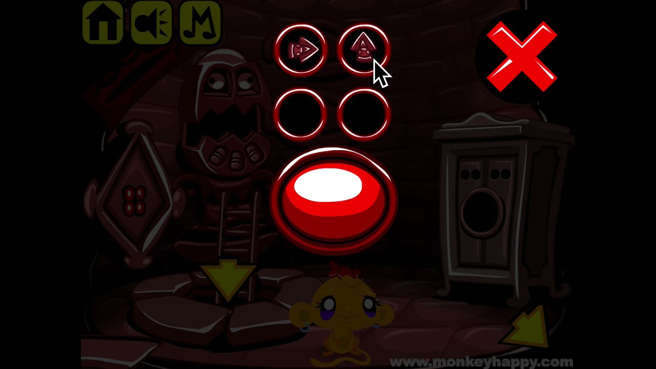 Monkey GO Happy stage 574 - HELLS GATES