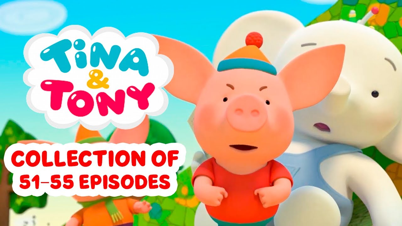Collection of 51–55 episodes | Tina and Tony | Cartoon for children