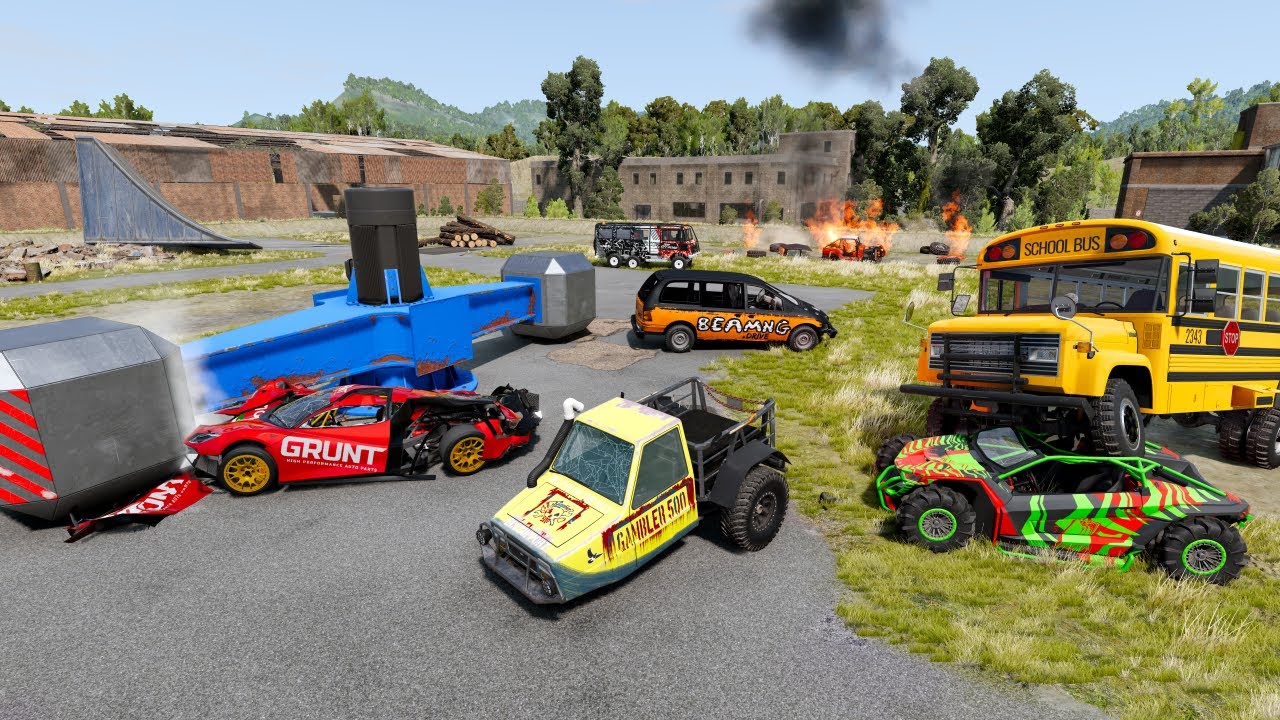 Destruction Derby with Random Cars