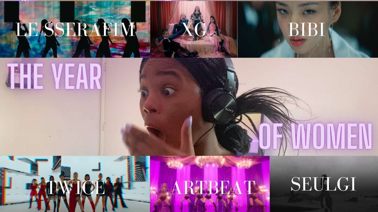The Women Are Winning (LESSERAFIM, ARTBEAT, TWICE, BIBI, XG, SEULGI) | KPop MV Reaction