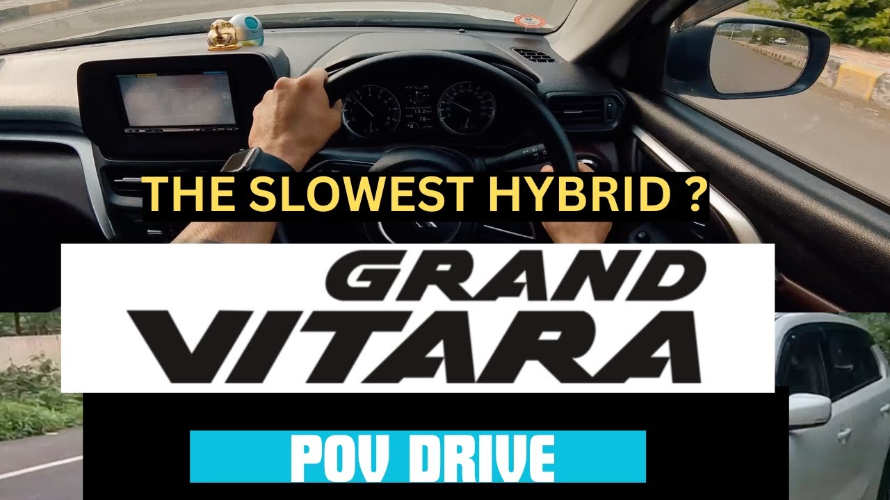 Is the Grand Vitara Smart Hybrid Too Slow? 😬 | Real POV Drive & Brutally Honest Review!