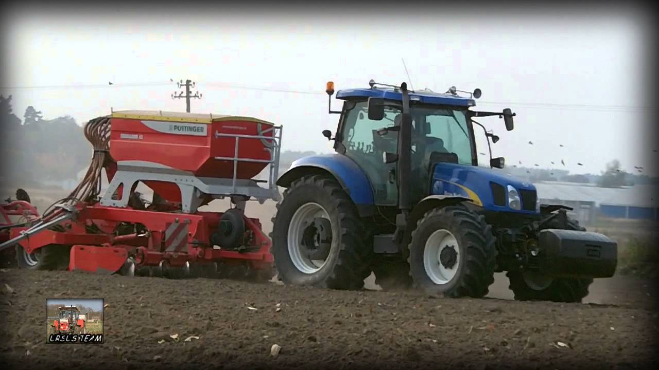 Siew Pszenżyta 2014 ✭ NH T6030 & Pottinger Terrasem R3 ✭㋡ HD URSUS TEAM