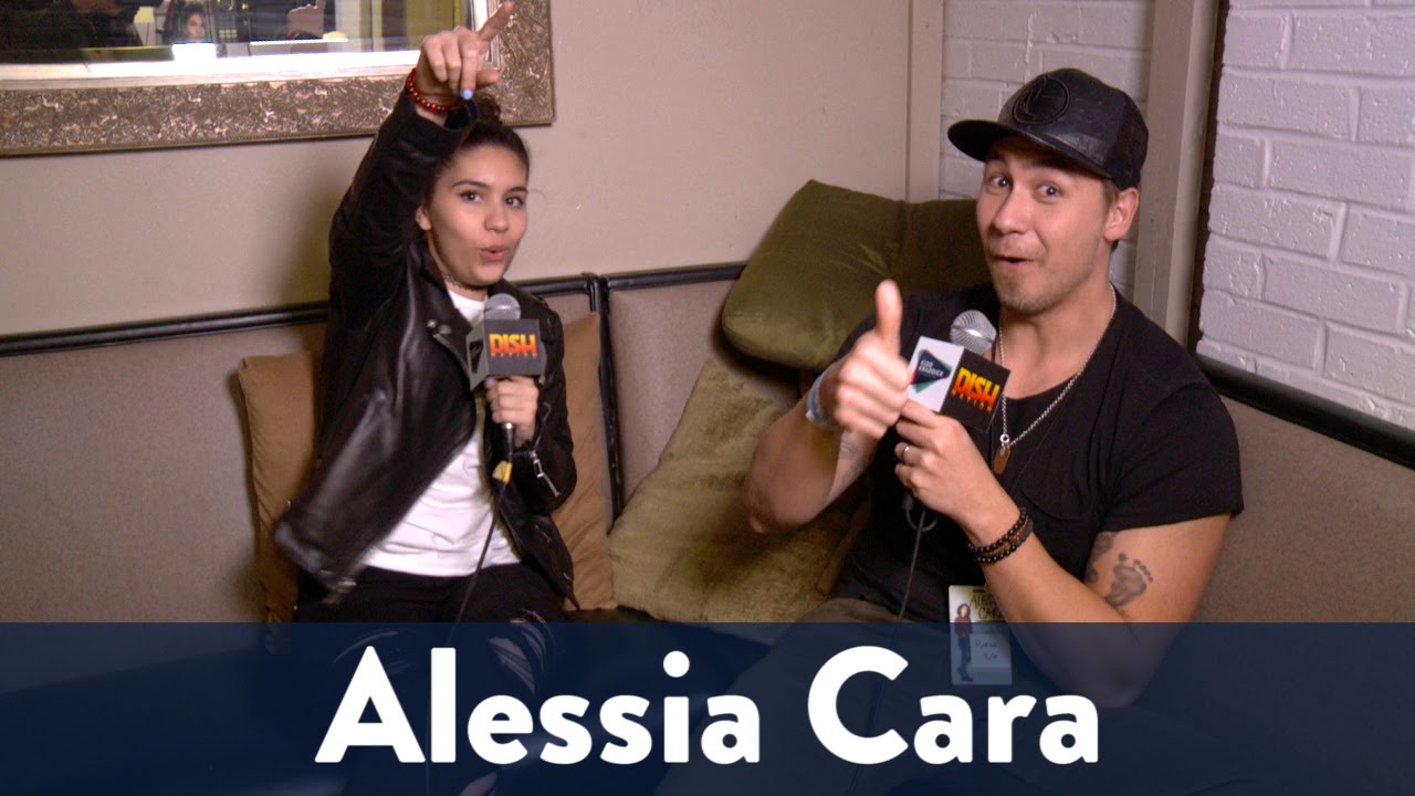Backstage with Alessia Cara!