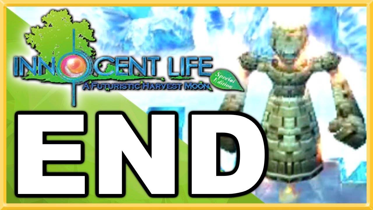 Innocent Life: A Futuristic Harvest Moon (Special Edition) WALKTHROUGH PLAYTHROUGH - END