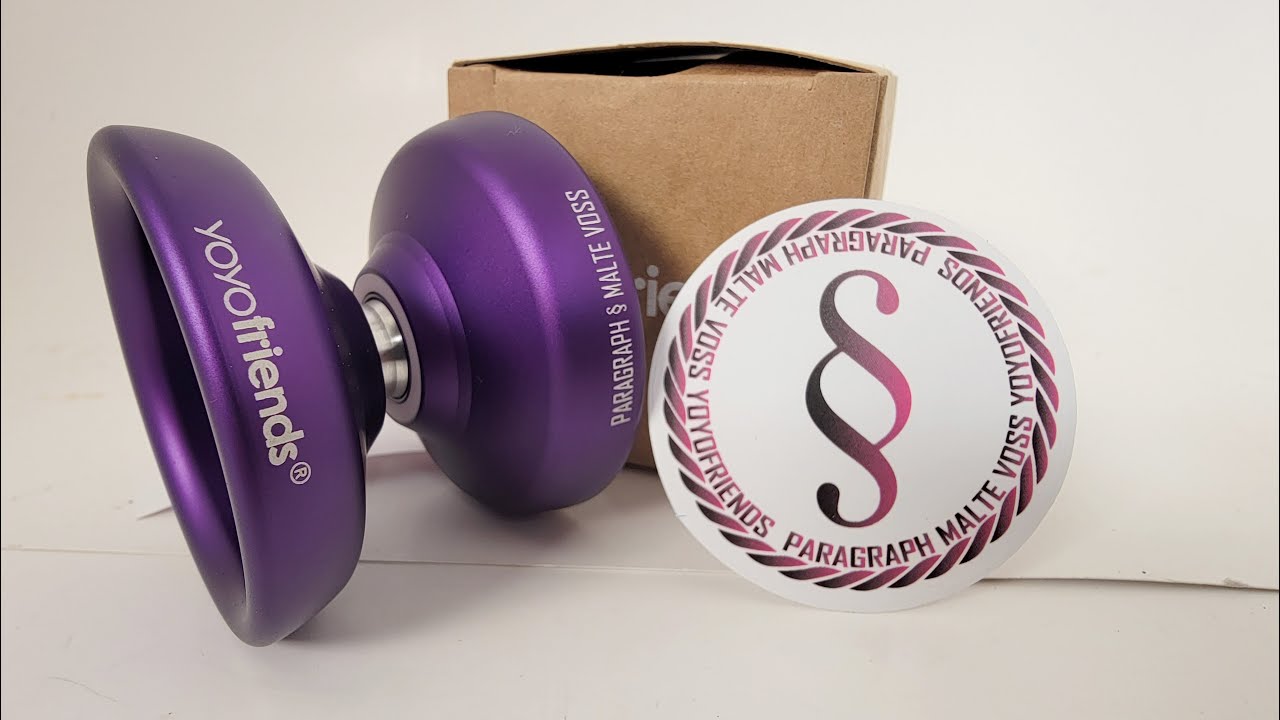 YoYoFriends PARAGRAPH Yo-Yo Unboxing and first Impression review.