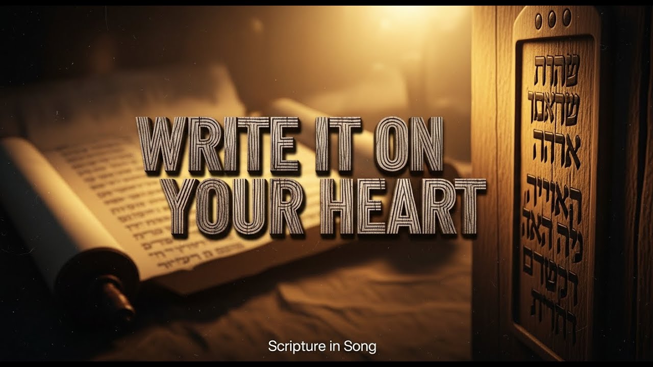 Write It On Your Heart | Deuteronomy 6 | God's Remix Scripture Music