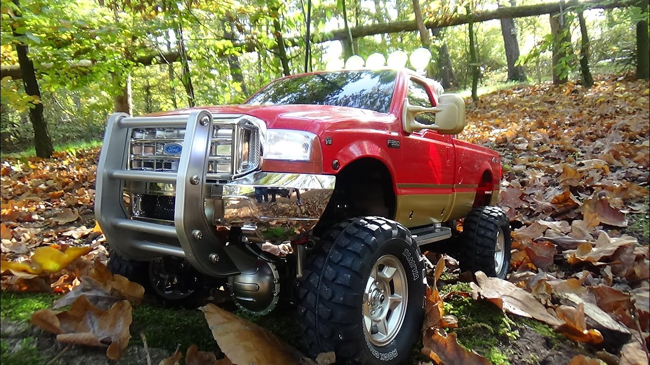 Tamiya Ford F350 High Lift Maiden Drive!!!