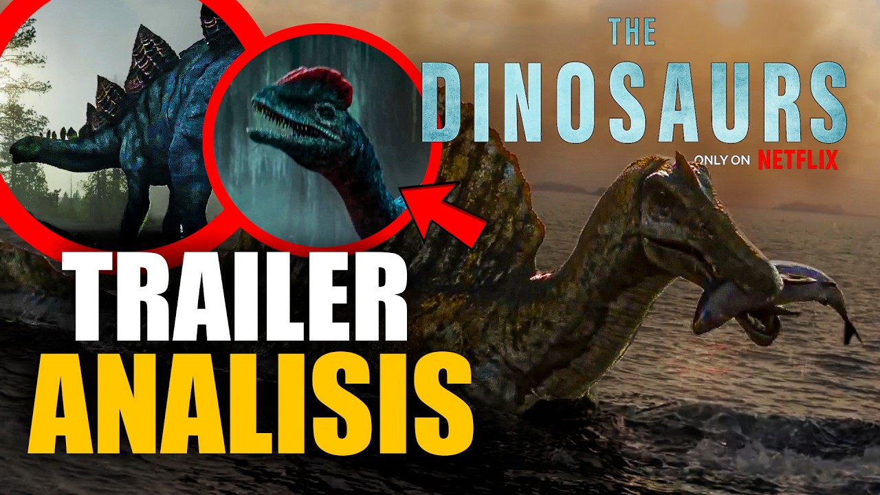 Trailer Analizado de The Dinosaurs: Nueva Serie de #Netflix #2026