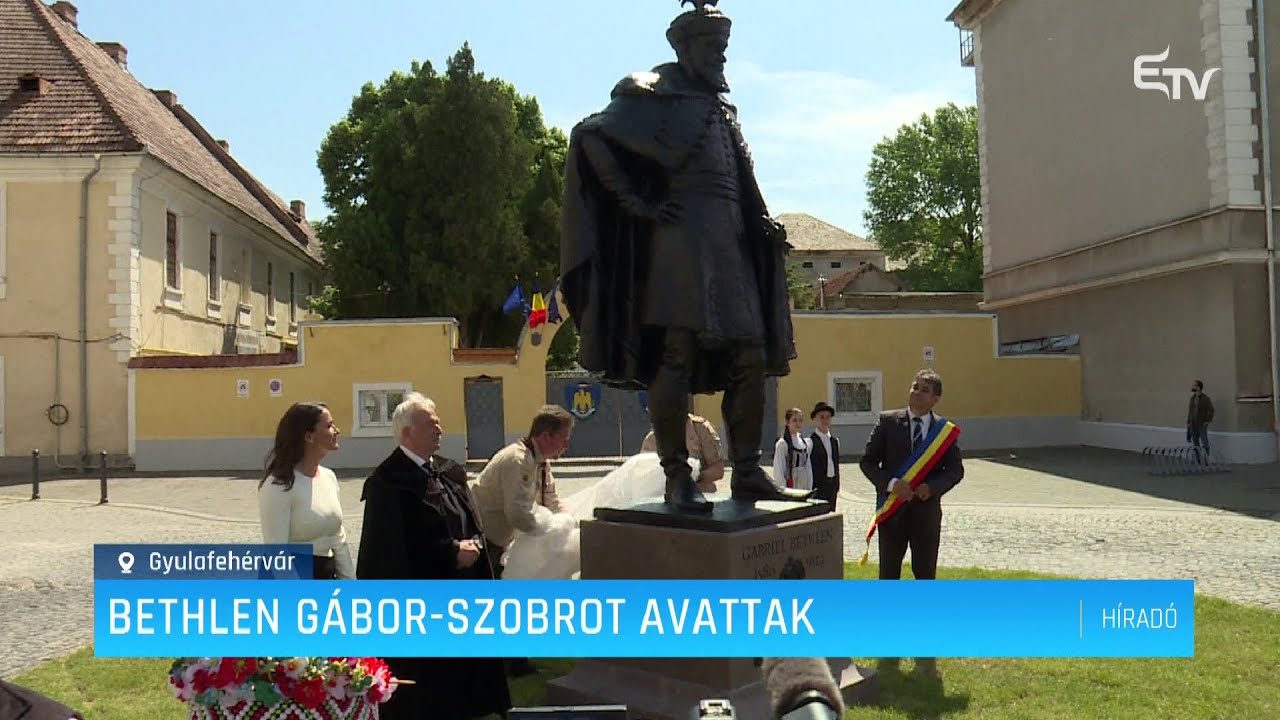 Bethlen Gábor szobrot avattak Gyulafehérváron – Erdélyi Magyar Televízió