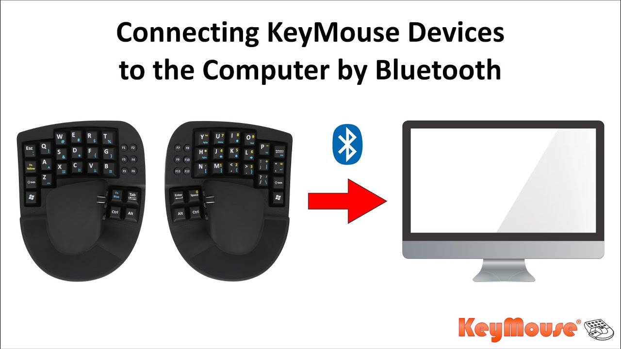 Connecting KeyMouse Devices to the Computer by Bluetooth