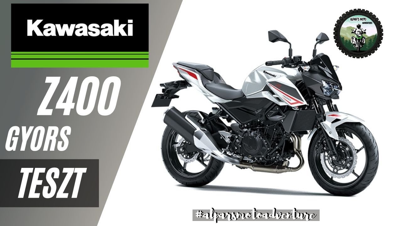 Gyors teszt- Kawasaki Z400 2022 - Kicsi motor, nagy meglepetés #alparsmotoadventure #motomus
