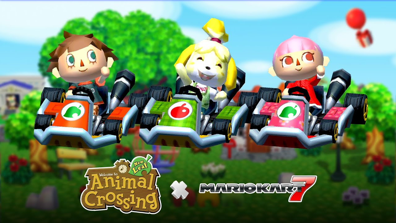 Mario Kart 7: Animal Crossing New Leaf Mods