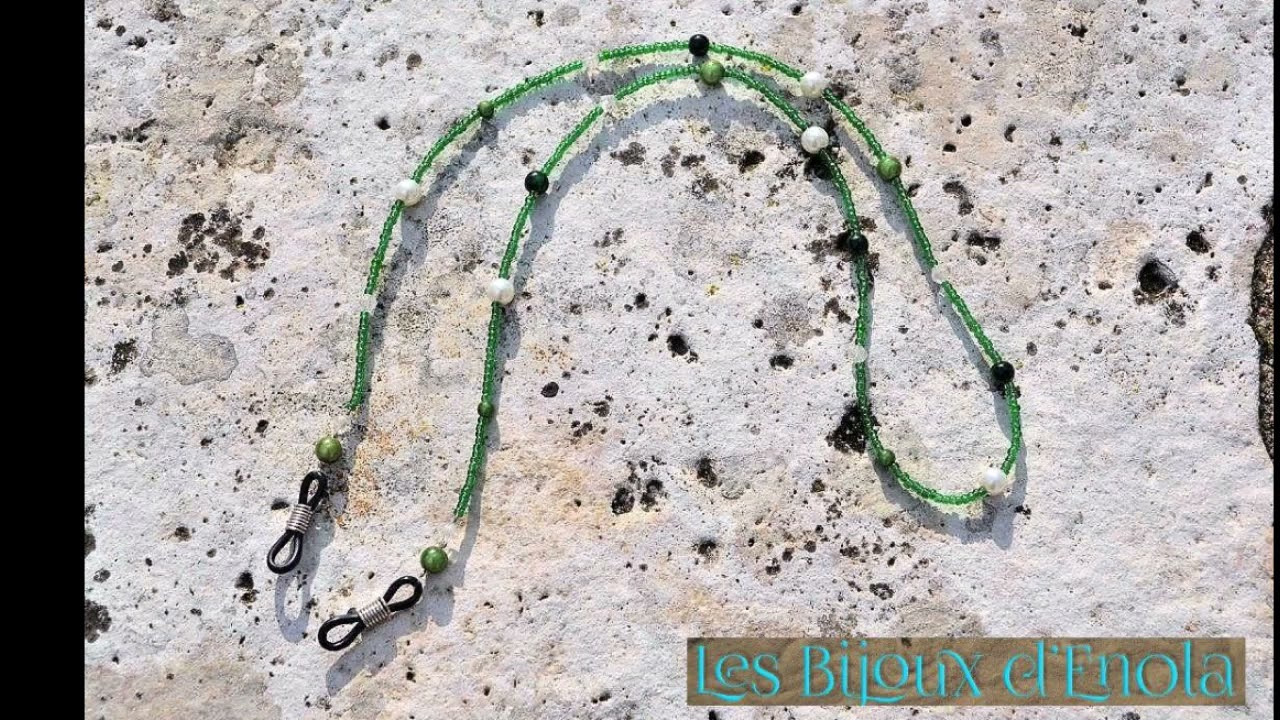 Les cordon &agrave; lunettes...en perles ou satin